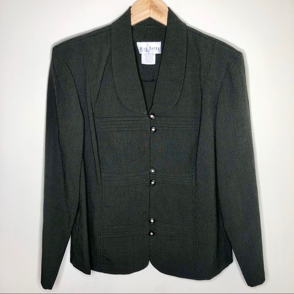 Vintage Miss Dorby Button Down Long Sleeve Top - Picture 1 of 5